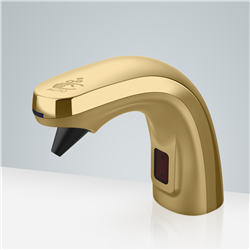 Gold Stainless Steel Automatic Soap Dispenser